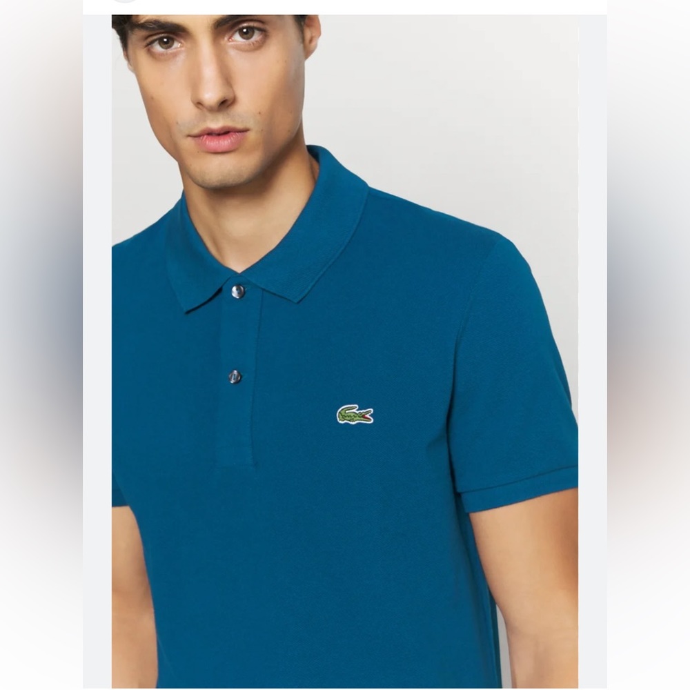 Lacoste Men's Blue Polo Shirt